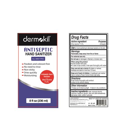 Dermokil 236 mL Bottle Pump 1